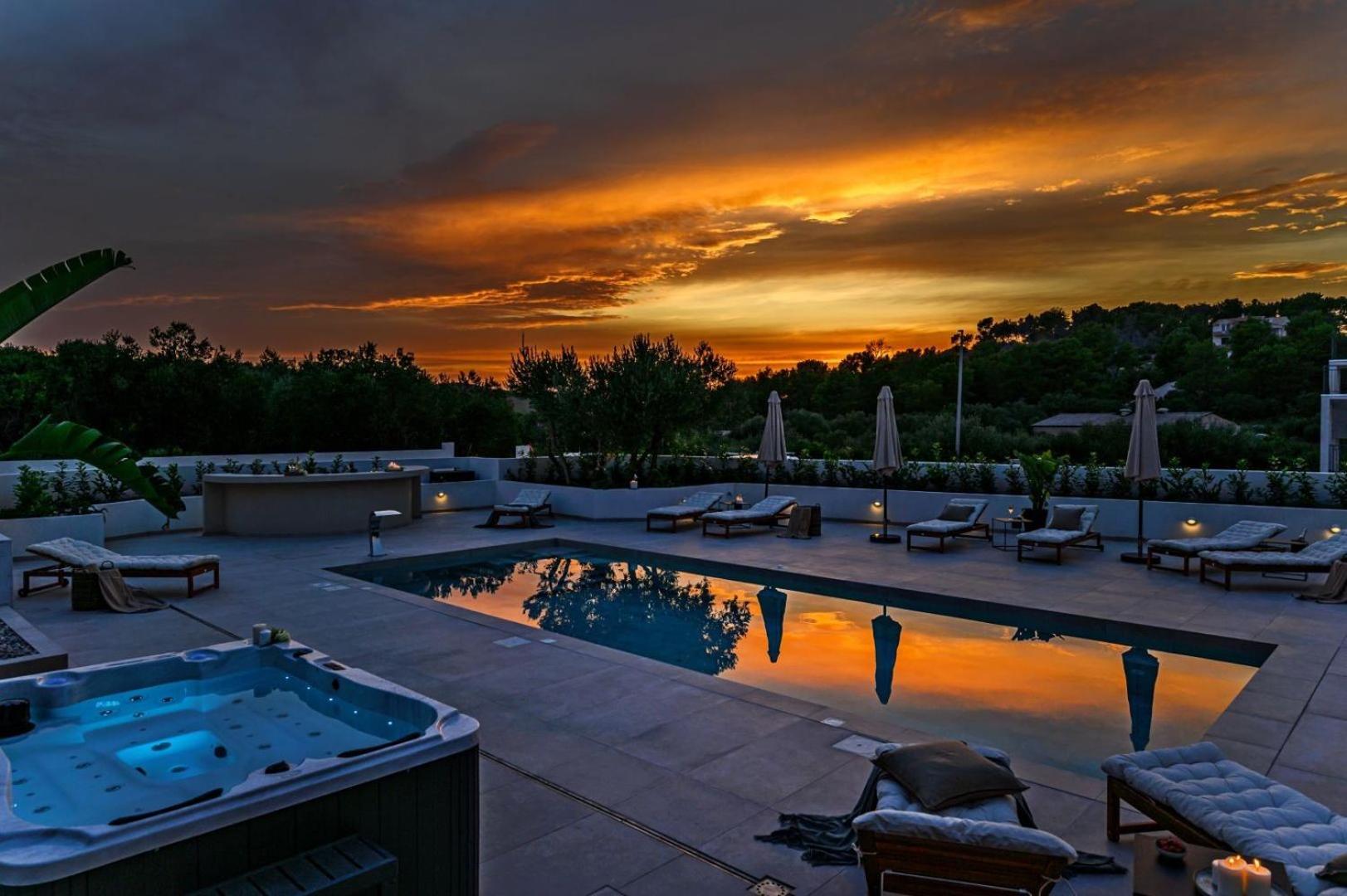 Luxury Villa Del Sogno With Pool, Jacuzzi, Parking Округ Горни Екстериор снимка